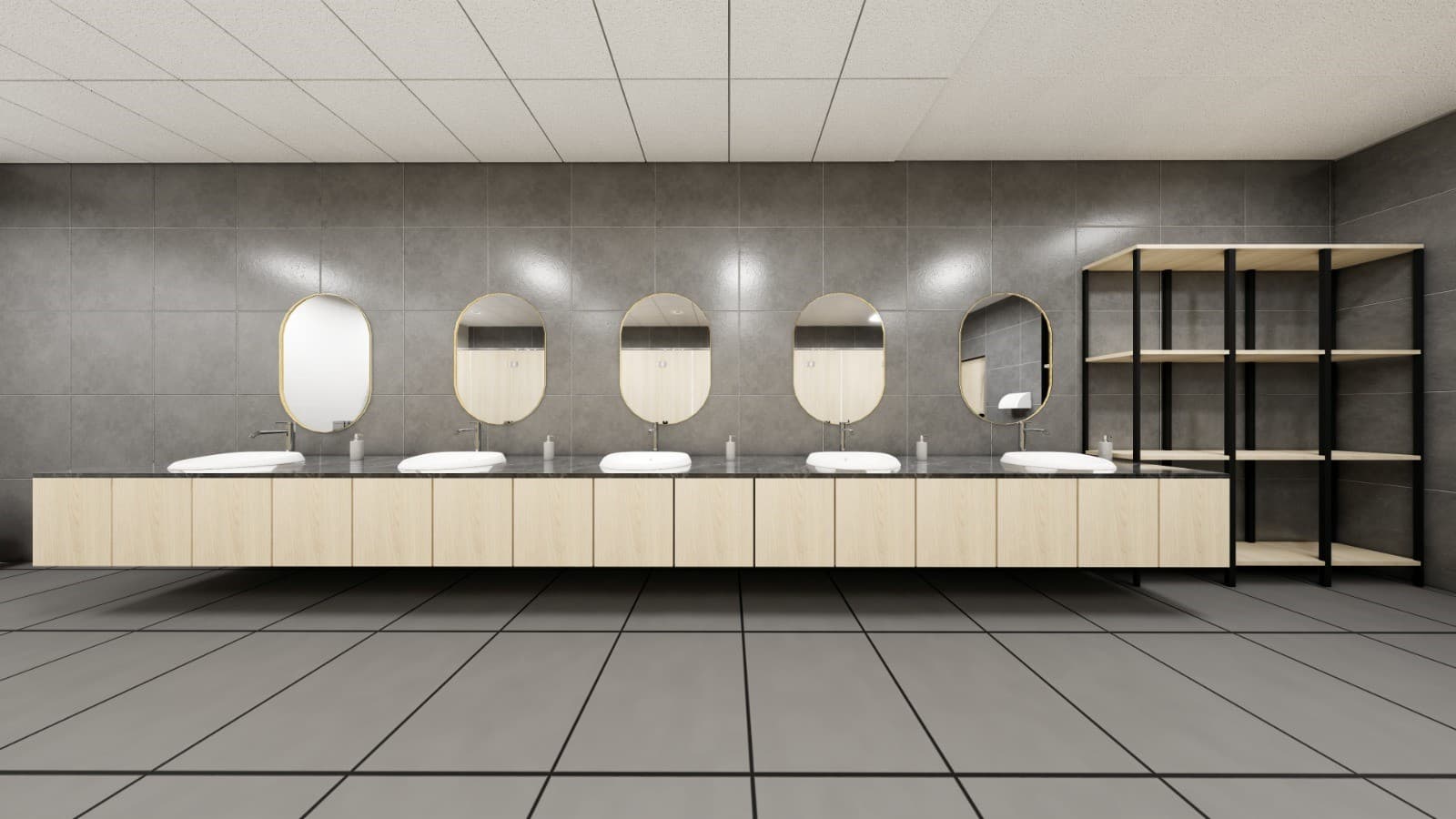 Pristine Restrooms